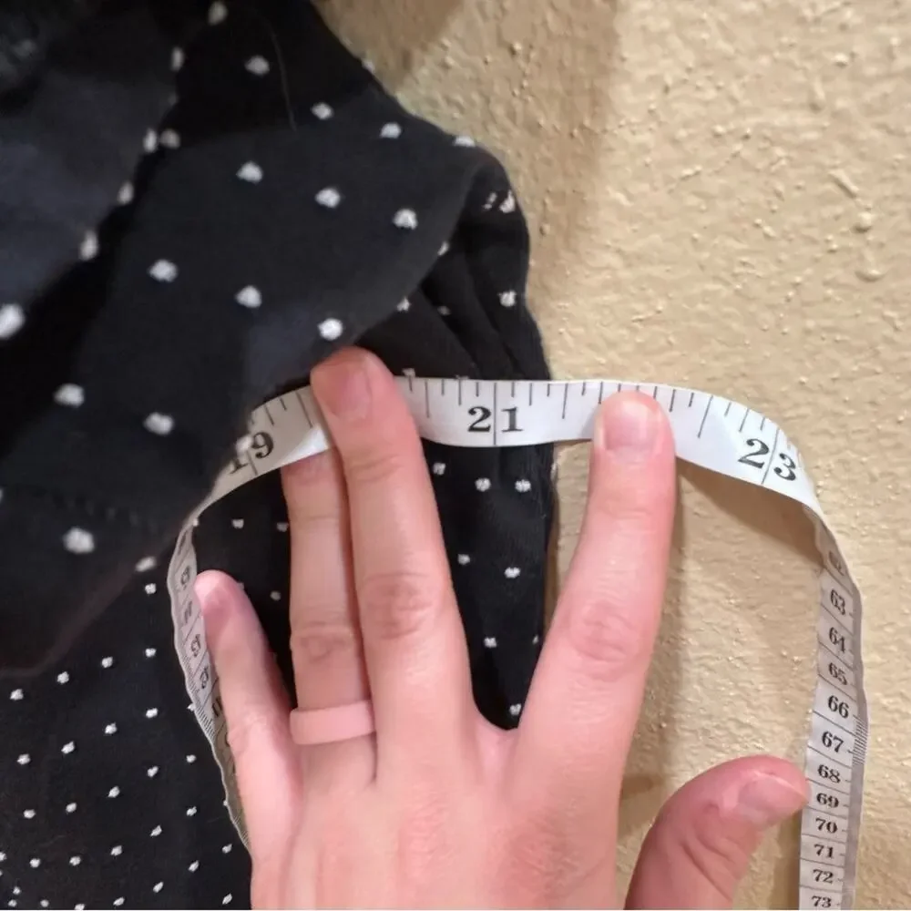 THE GREAT. Black White Polka Dot Cotton Maxi Dress 0 XS